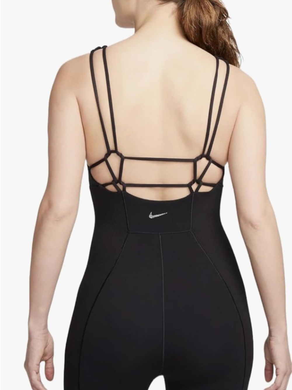 Nike Black Strappy Back Women's One-Piece